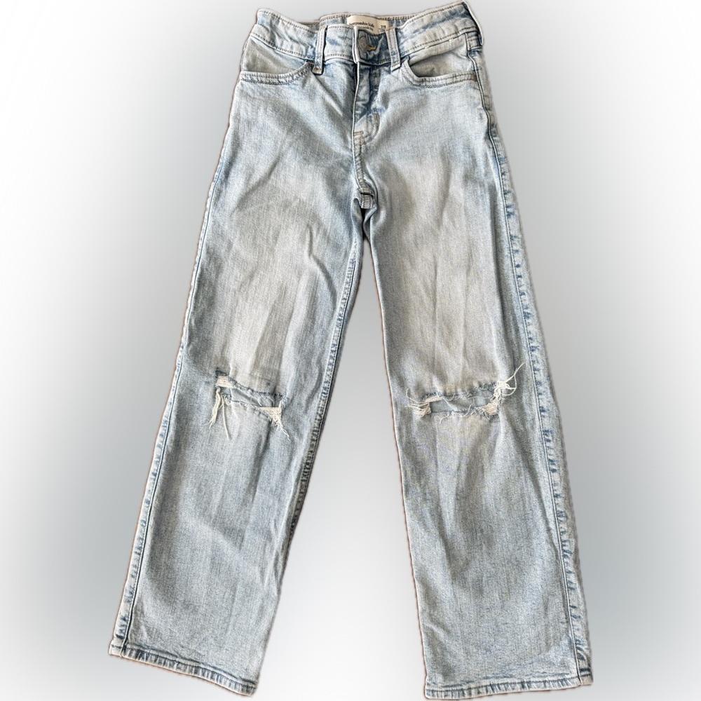 Abercrombie Kids High Rise Wide Leg 7/8 Long